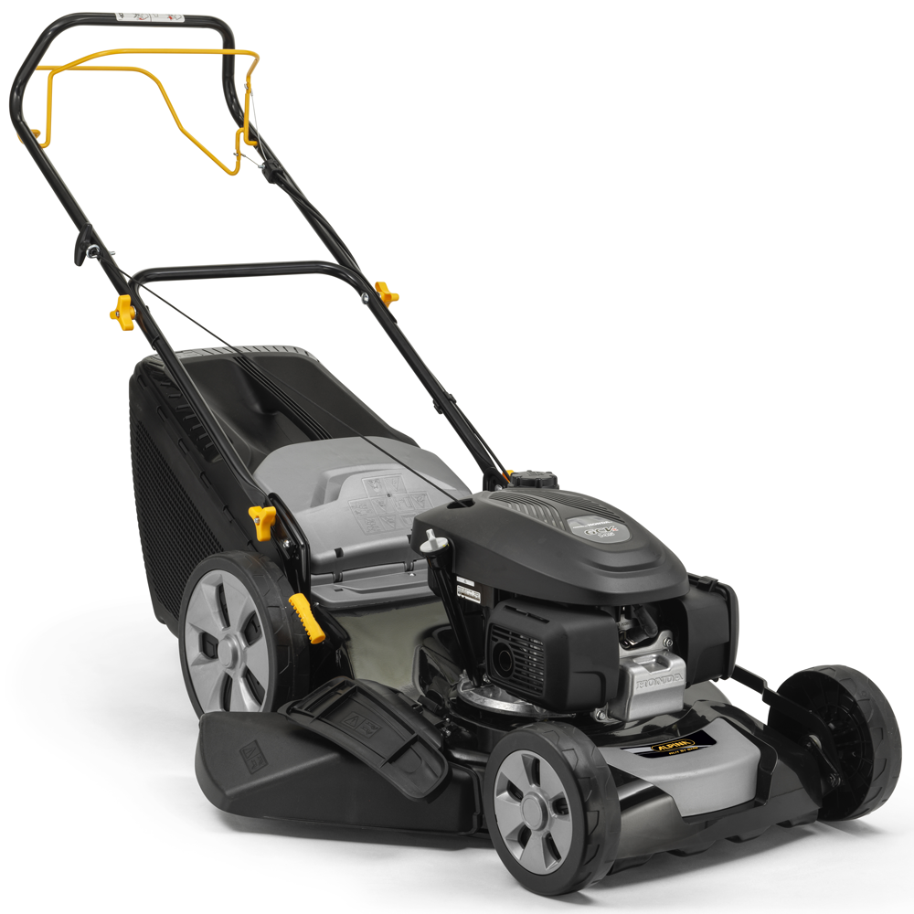 Alpina AL4 51 SHQ Benzin-Rasenmäher – 51 cm Schnittbreite – Heckantrieb – mit Fangkorb – Ansicht 1