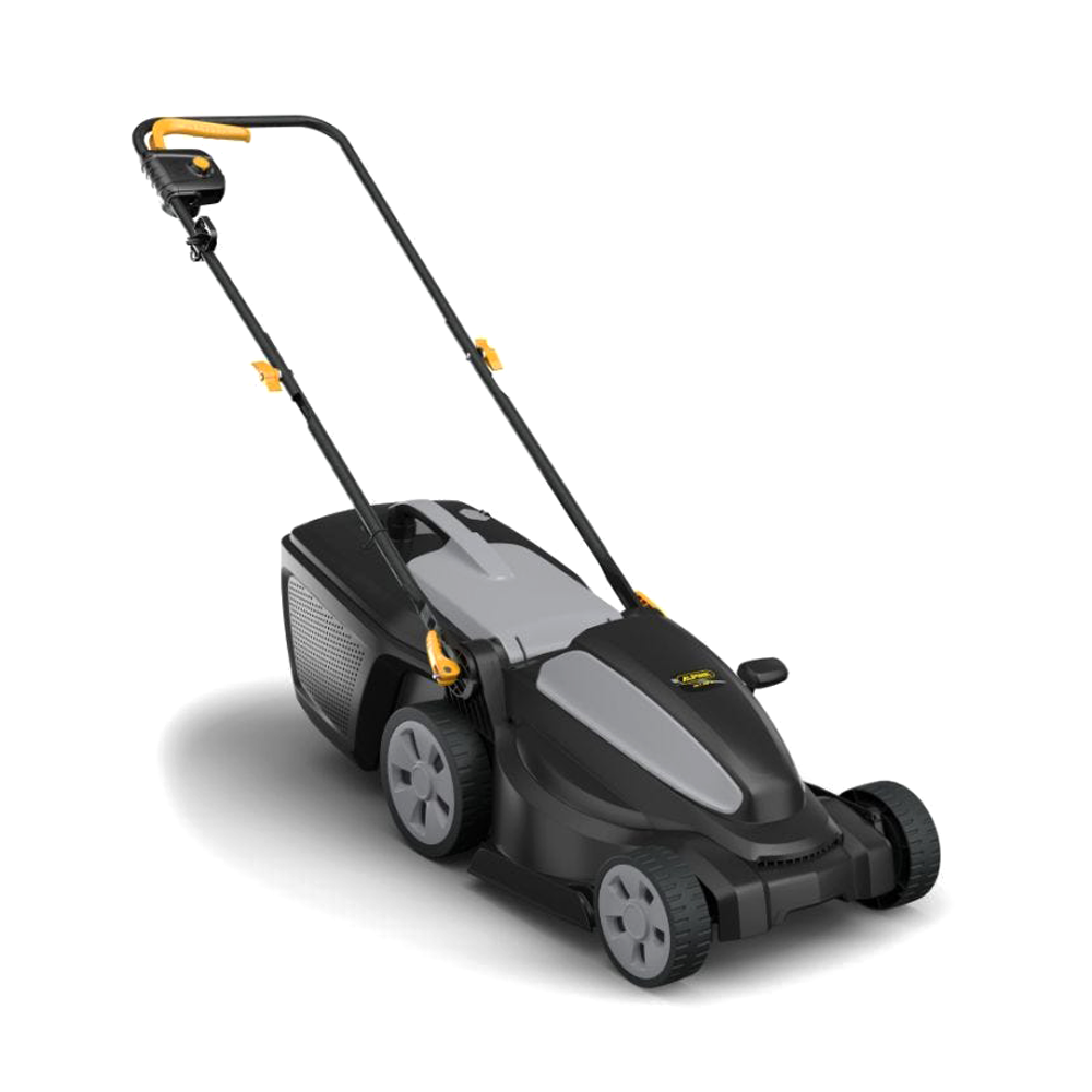 Alpina AL1 38 E Elektro-Rasenmäher – 38 cm Schnittbreite – zum Schieben – mit Fangkorb – Ansicht 1