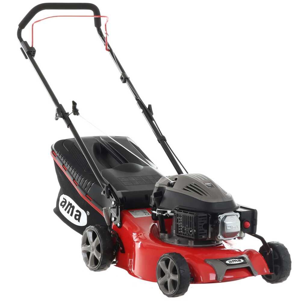 Ama TRX 421 Benzin-Rasenmäher – 42 cm Schnittbreite – zum Schieben – mit Fangkorb – Ansicht 1