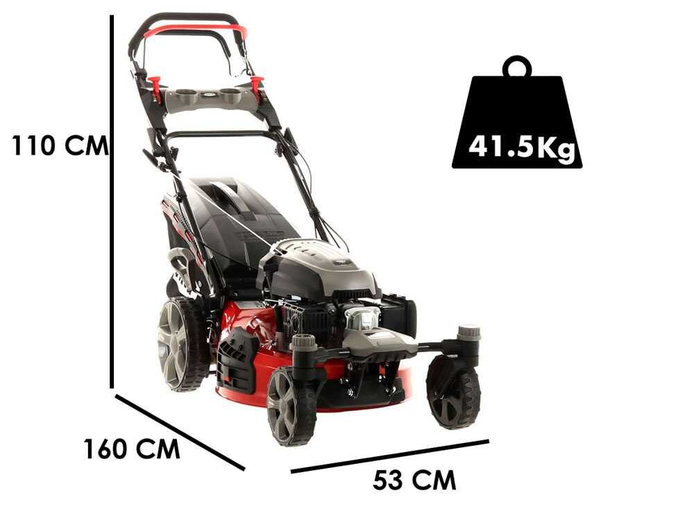 AMA ZERO TURN TRX 510Z Benzin-Rasenmäher – 50 cm Schnittbreite – Heckantrieb – mit Fangkorb – Ansicht 2