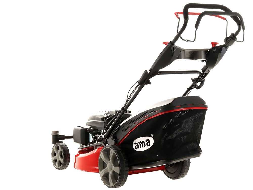 AMA ZERO TURN TRX 510Z Benzin-Rasenmäher – 50 cm Schnittbreite – Heckantrieb – mit Fangkorb – Ansicht 4