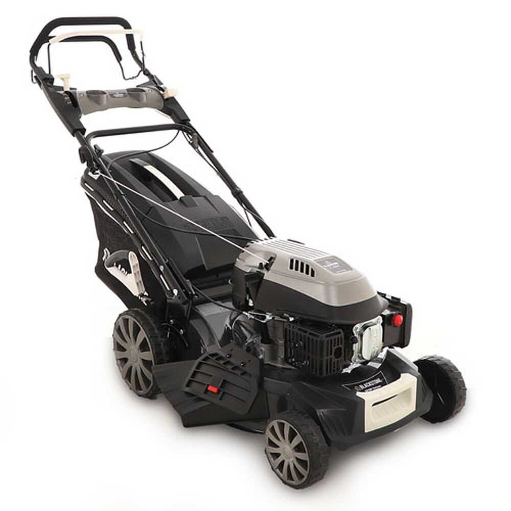 Blackstone SP480 Deluxe Benzin-Rasenmäher – 48 cm Schnittbreite – Heckantrieb – mit Fangkorb – Ansicht 1