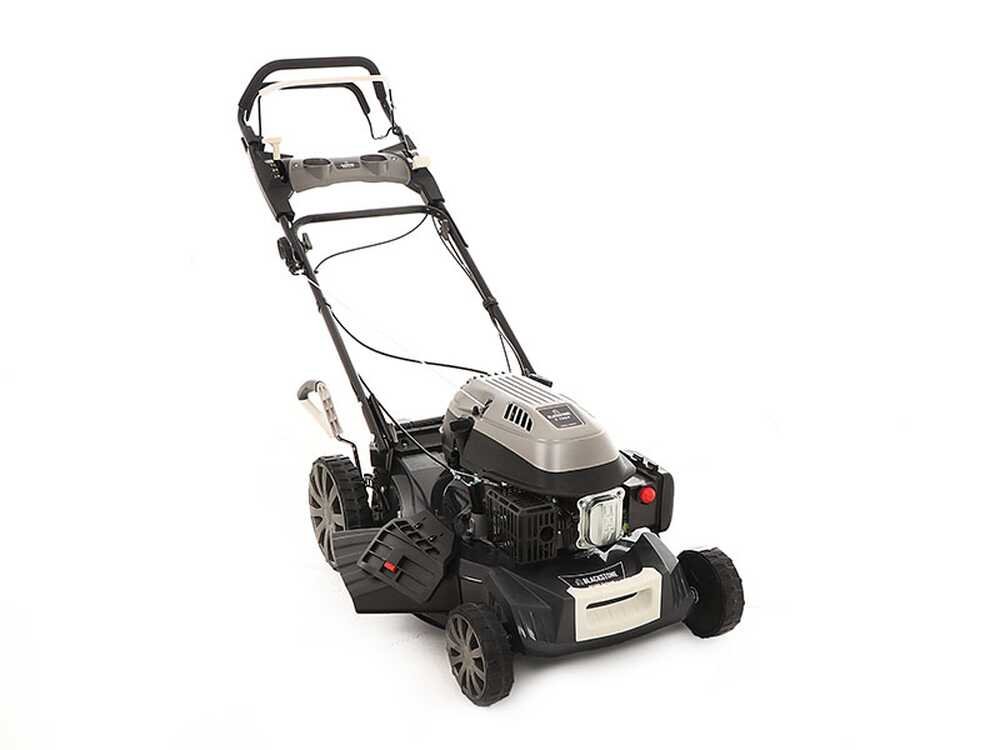 Blackstone SP480 Deluxe Benzin-Rasenmäher – 48 cm Schnittbreite – Heckantrieb – mit Fangkorb – Ansicht 3