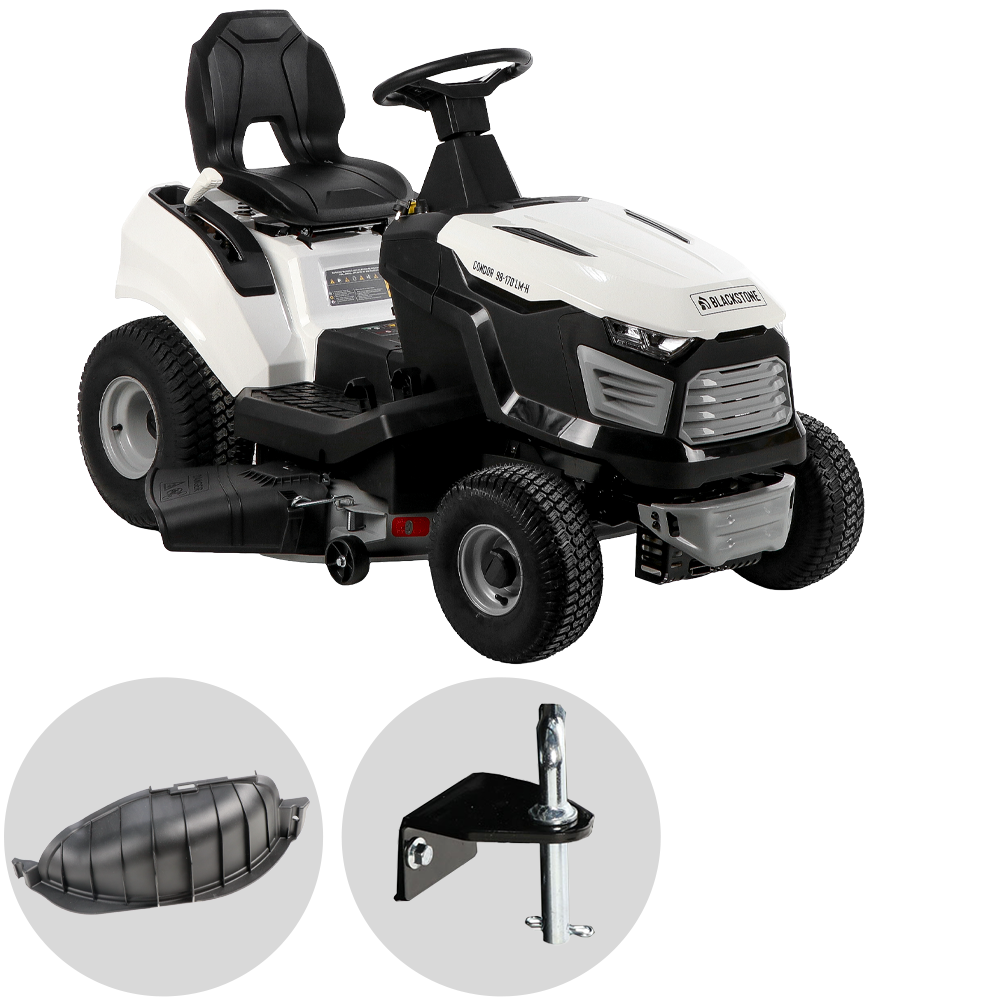 Blackstone CONDOR 98-170 LM-H Rasentraktor – 98 cm Schnittbreite – Hydrostatik – mit Mulchfunktion – Ansicht 1