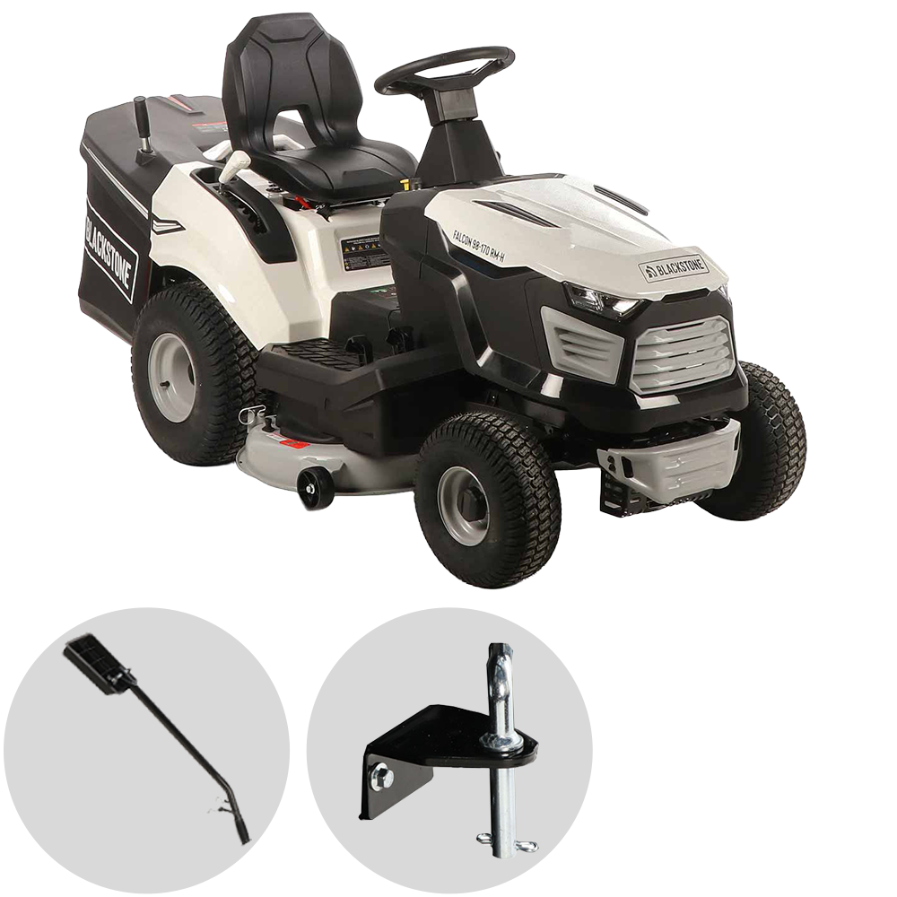 Blackstone FALCON 98-170 RM-H Rasentraktor – 98 cm Schnittbreite – Hydrostatik – Fangkorb 250 l – Ansicht 1