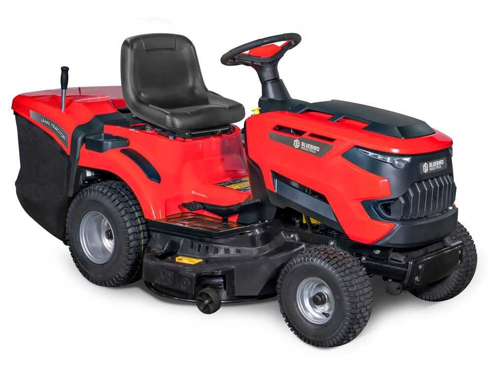 Blue Bird LT C102H TWIN Rasentraktor – 102 cm Schnittbreite – Hydrostatik – Fangkorb 245 l – Ansicht 3