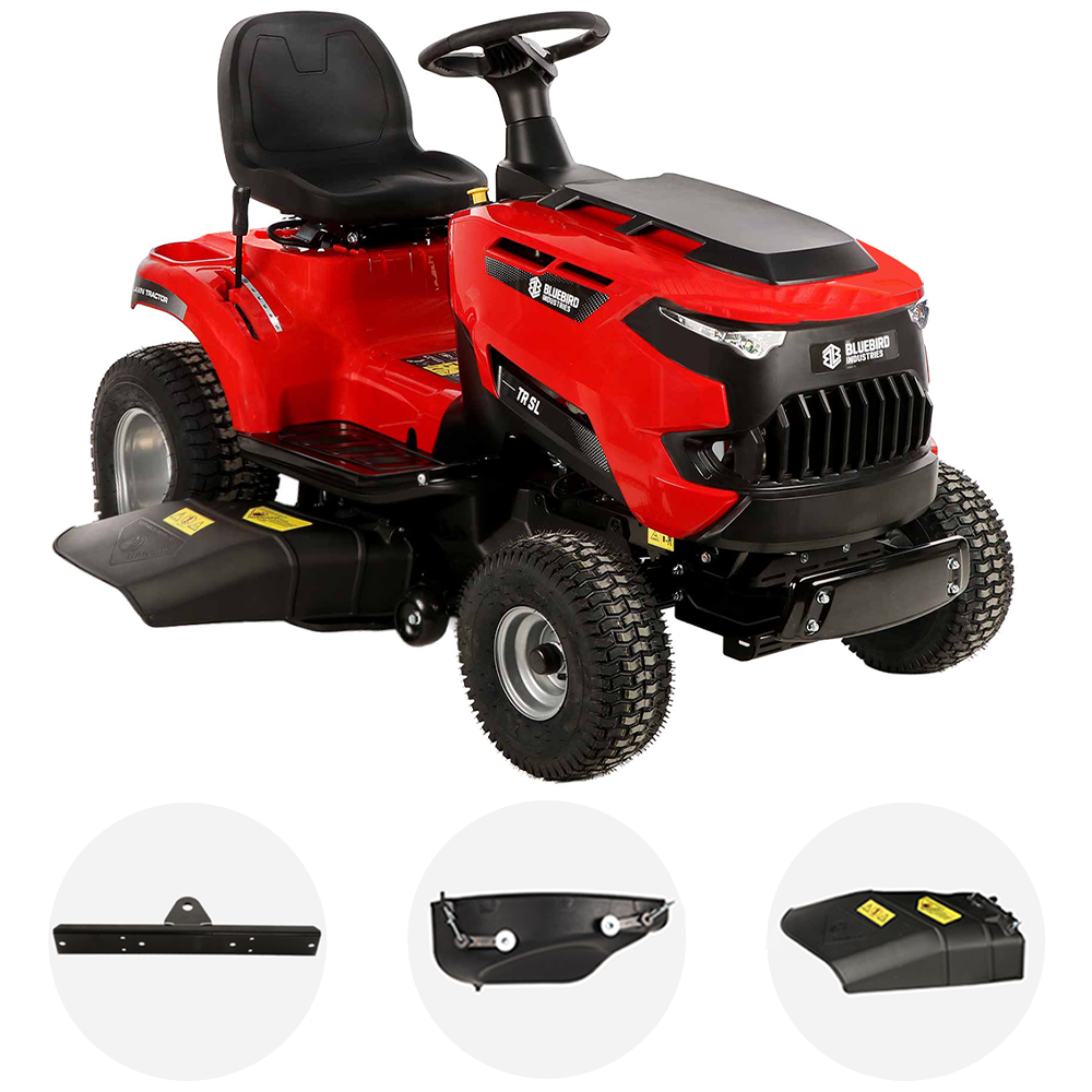 Blue Bird TR SL 98M Rasentraktor – 98 cm Schnittbreite – Mechanisch – mit Mulchfunktion – Ansicht 1