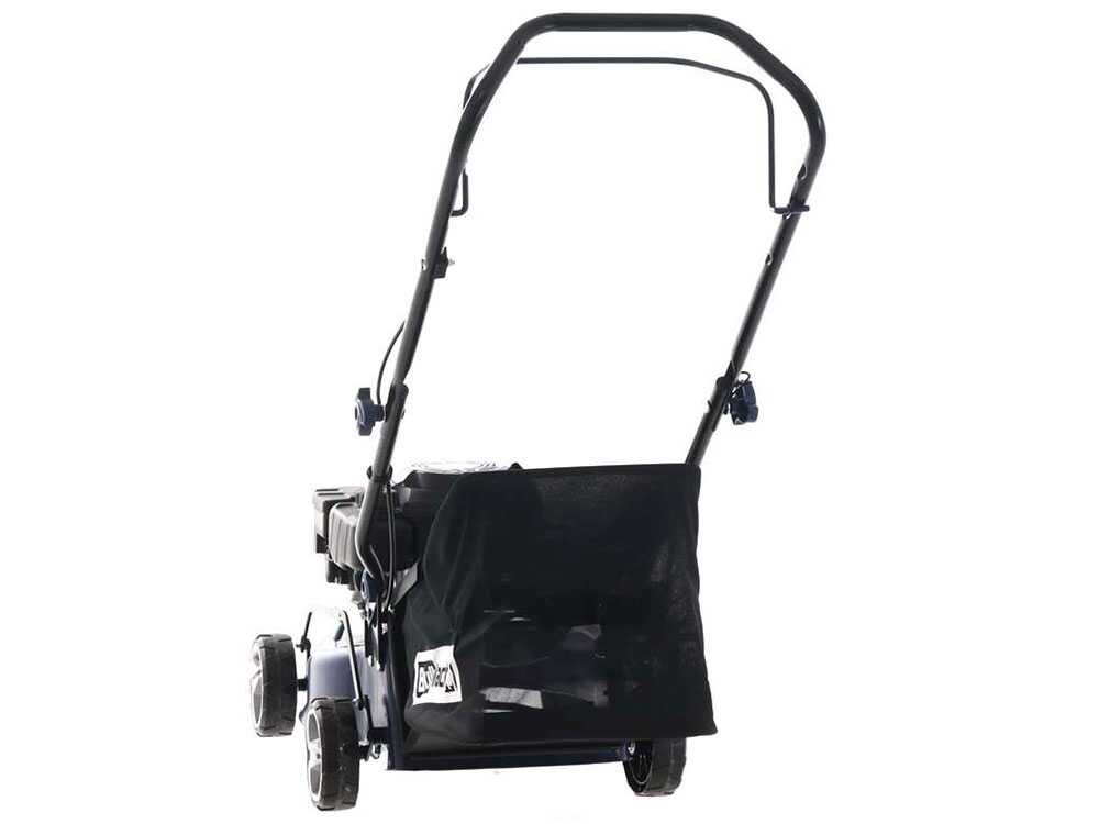 BullMach PARIS Benzin-Rasenmäher – 40 cm Schnittbreite – zum Schieben – mit Fangkorb – Ansicht 3