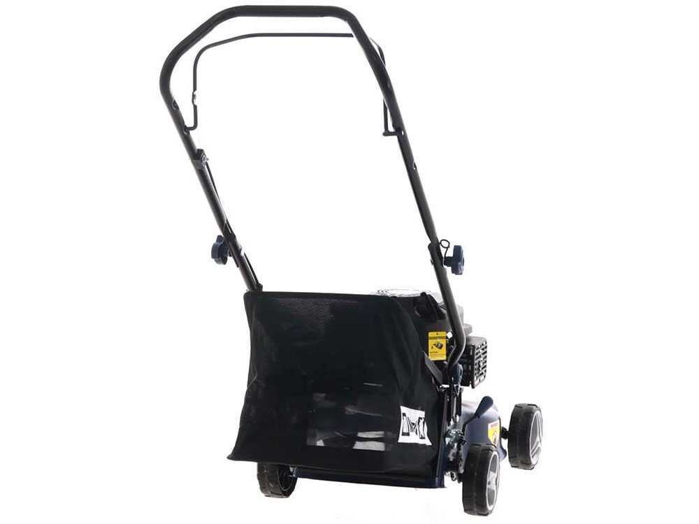 BullMach PARIS Benzin-Rasenmäher – 40 cm Schnittbreite – zum Schieben – mit Fangkorb – Ansicht 4