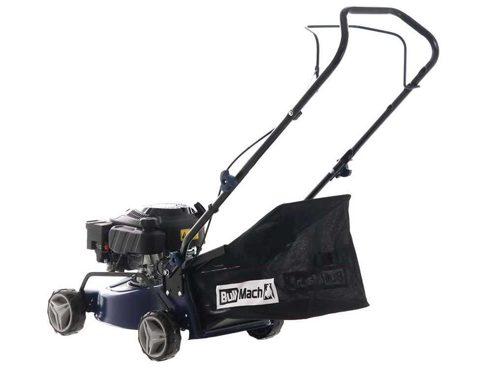 BullMach PARIS Benzin-Rasenmäher – 40 cm Schnittbreite – zum Schieben – mit Fangkorb – Ansicht 5