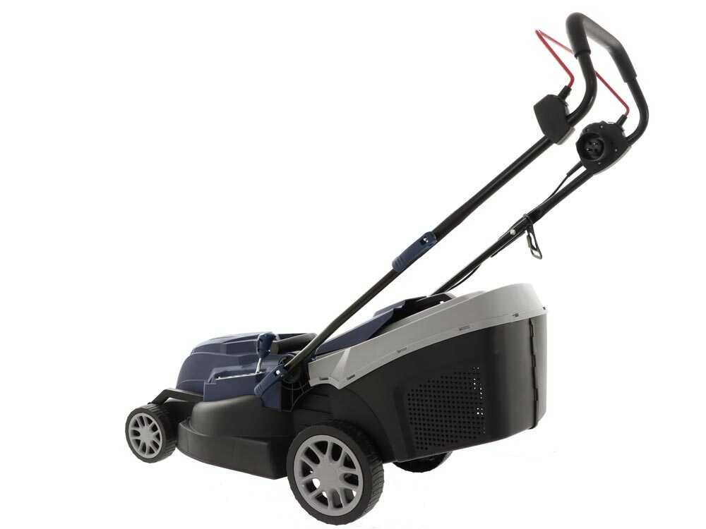 BullMach PELEO 2000 M Elektro-Rasenmäher – 42 cm Schnittbreite – zum Schieben – mit Fangkorb – Ansicht 4