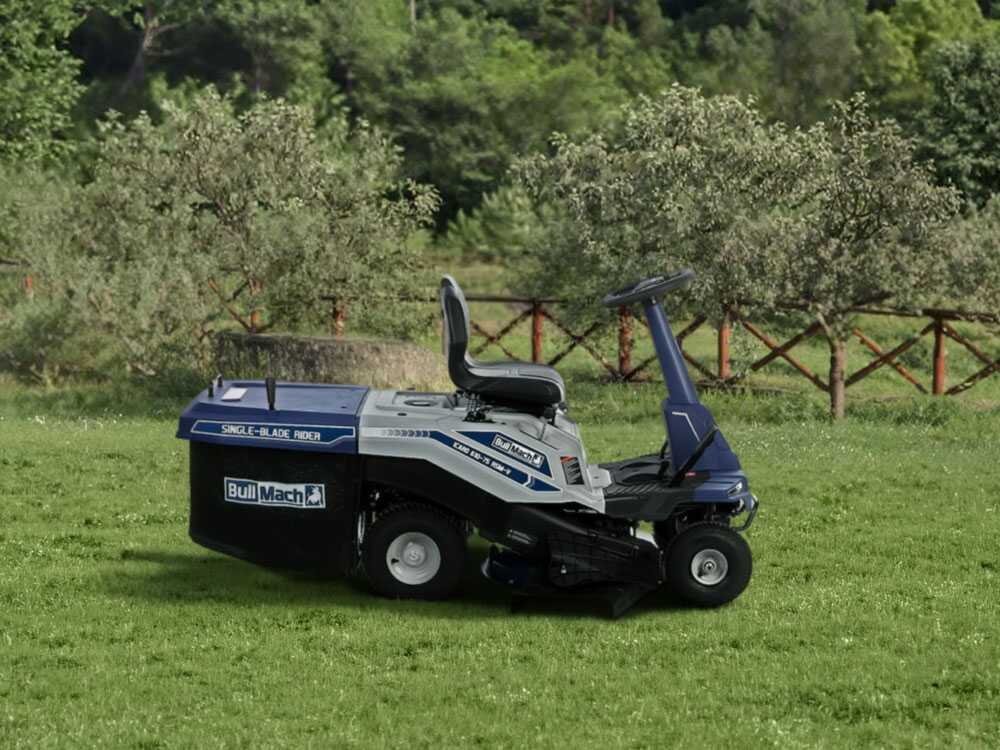 BullMach ICARO 610-75 RSM-V Mini-Rider – 61 cm Schnittbreite – CVT – Fangkorb 150 l – Ansicht 2