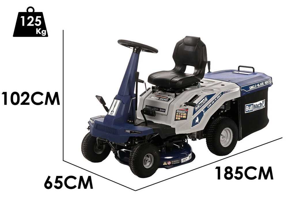 BullMach ICARO 610-75 RSM-V Mini-Rider – 61 cm Schnittbreite – CVT – Fangkorb 150 l – Ansicht 4