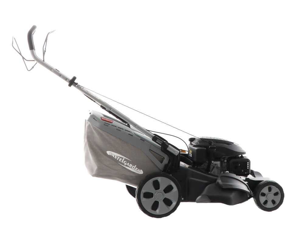 CastelGarden XS 55 S Benzin-Rasenmäher – 53 cm Schnittbreite – Heckantrieb – mit Fangkorb – Ansicht 3