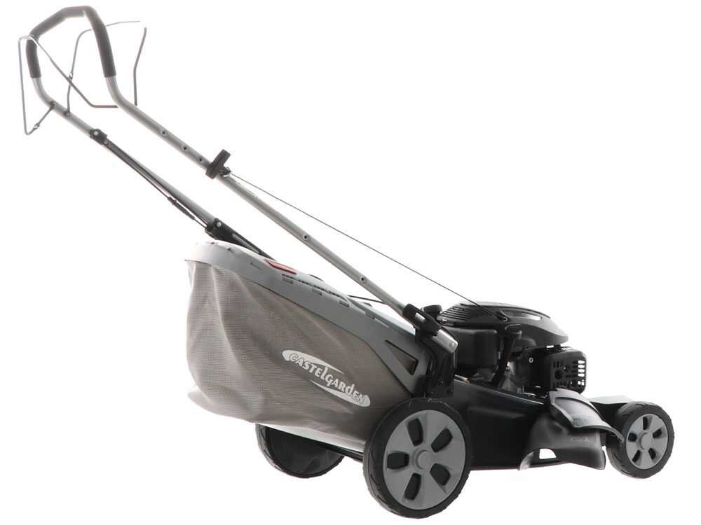 CastelGarden XS 55 S Benzin-Rasenmäher – 53 cm Schnittbreite – Heckantrieb – mit Fangkorb – Ansicht 4