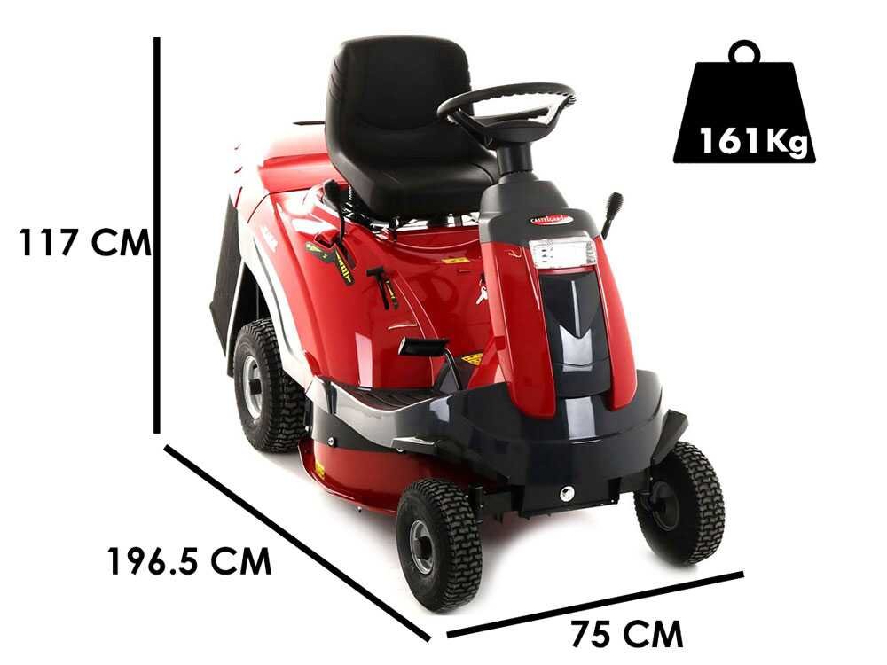 Castelgarden XF 135 HD Rasentraktor – 72 cm Schnittbreite – Hydrostatik – Fangkorb 170 l – Ansicht 2