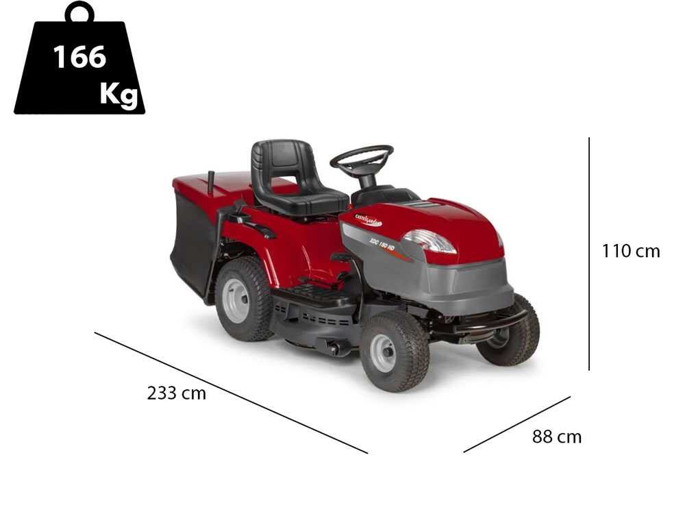 Castelgarden XDC 150 HD Rasentraktor – 84 cm Schnittbreite – Hydrostatik – Fangkorb 200 l – Ansicht 2
