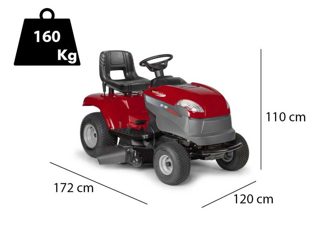 Castelgarden XD 150 Rasentraktor – 98 cm Schnittbreite – Mechanisch – Ansicht 2