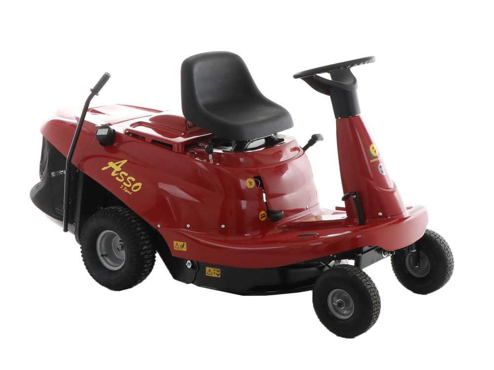 Rider Eurosystems ASSO 67 Mini rider Aufsitzmäher – 67 cm Schnittbreite – Mechanisch – Fangkorb 150 l – Ansicht 3