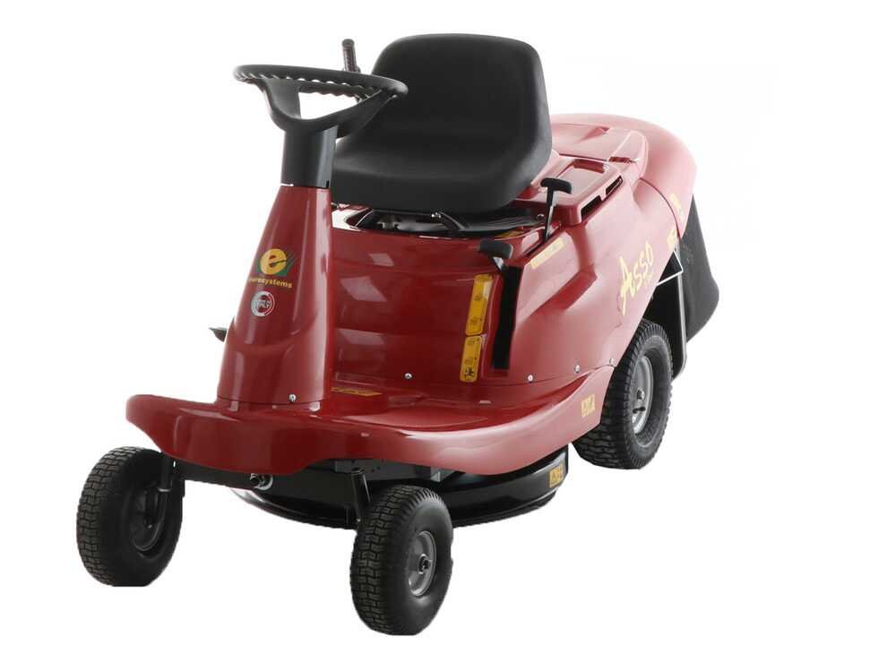 Rider Eurosystems ASSO 67 Mini rider Aufsitzmäher – 67 cm Schnittbreite – Mechanisch – Fangkorb 150 l – Ansicht 5
