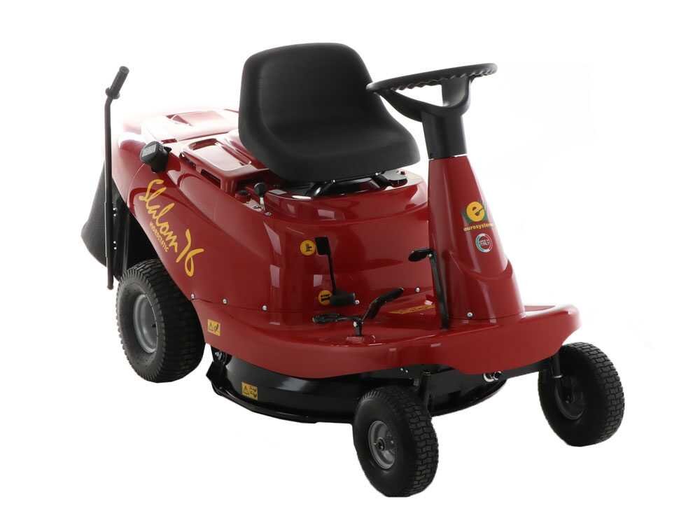 Eurosystems SLALOM 76 Mini-Rider – 76 cm Schnittbreite – Hydrostatik – Fangkorb 150 l – Ansicht 3