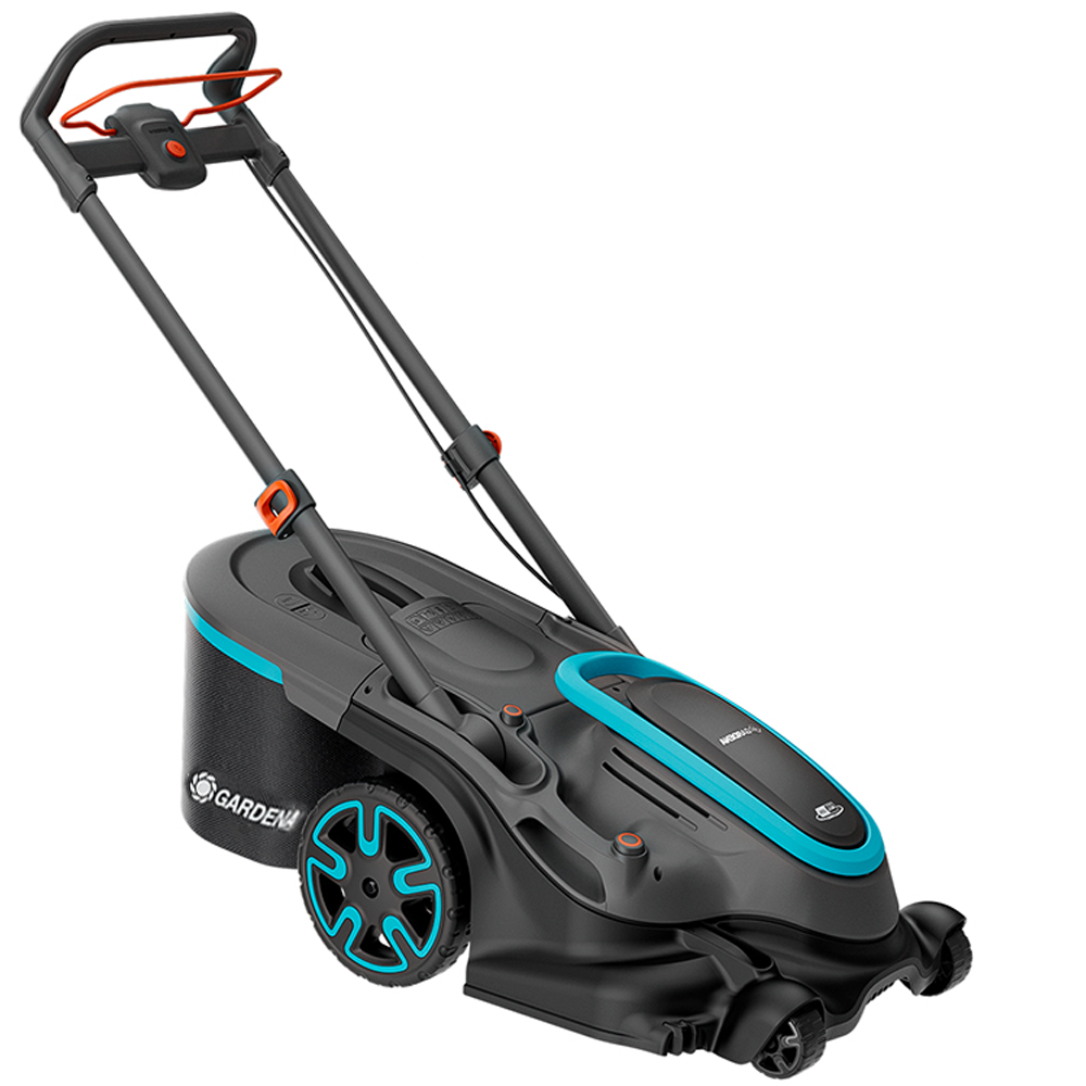 Gardena PowerMax Duo 46/36V P4A Akku-Rasenmäher – 46 cm Schnittbreite – zum Schieben – mit Fangkorb – Ausführung 2 – Ansicht 1