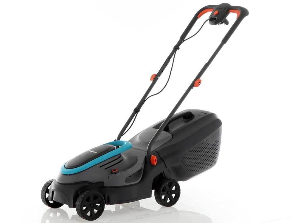 Gardena PowerMax 32/1200 Elektro-Rasenmäher – 32 cm Schnittbreite – zum Schieben – mit Fangkorb – Ansicht 4