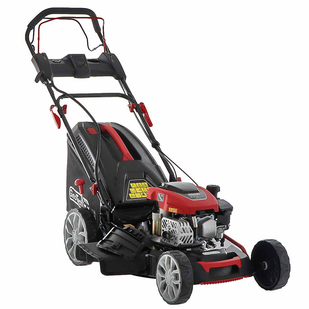 GeoTech S51-170 BMSGW ES Benzin-Rasenmäher – 51 cm Schnittbreite – Heckantrieb – mit Fangkorb – Ansicht 1