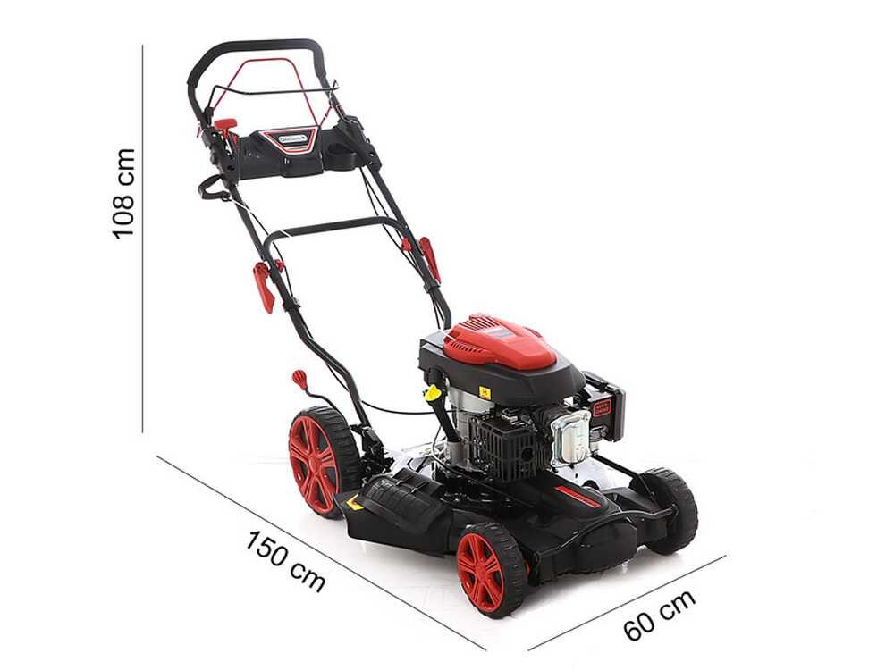 GeoTech M510 MSWG-T680 TX Benzin-Rasenmäher – 50 cm Schnittbreite – Frontantrieb – mit Mulchfunktion – Ansicht 2