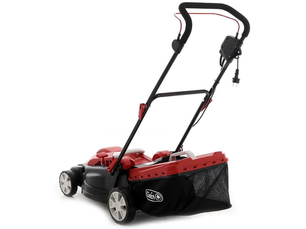 GeoTech TTD 430 B-MW Elektro-Rasenmäher – 43 cm Schnittbreite – zum Schieben – mit Fangkorb – Ansicht 4