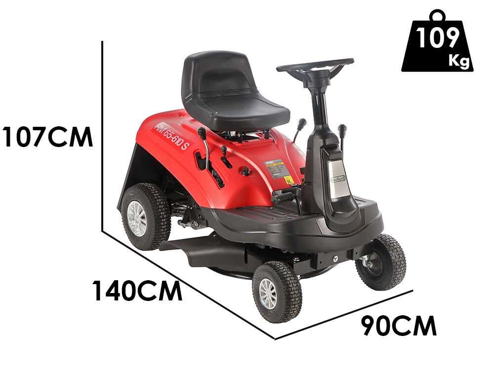 GeoTech RM 65-610 S Mini-Rider – 61 cm Schnittbreite – Mechanisch – Ansicht 1