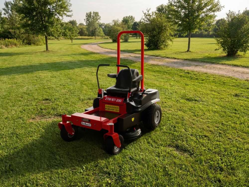 GeoTech ZTM 107-200 Nullwendekreismäher – 107 cm Schnittbreite – Hydrostatik – Ansicht 2