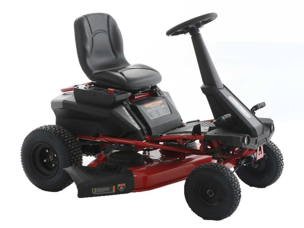 GeoTech Pro Green-Kart 91 Akku-Rasentraktor – 91 cm Schnittbreite – Automatisch – mit Mulchfunktion – Ansicht 4