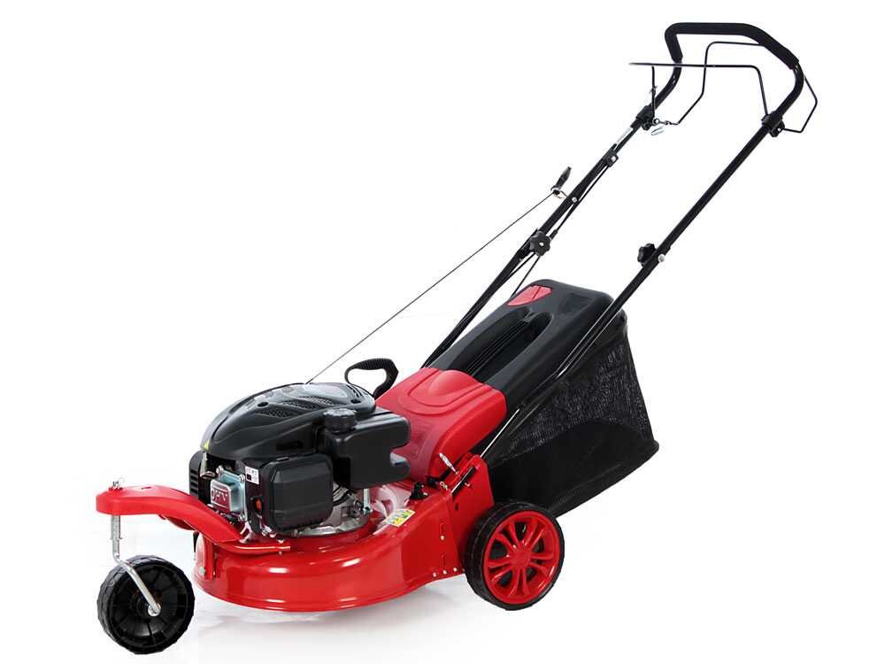 GeoTech Pro S42-3 BMSWG Benzin-Rasenmäher – 40.5 cm Schnittbreite – Heckantrieb – mit Fangkorb – Ansicht 5