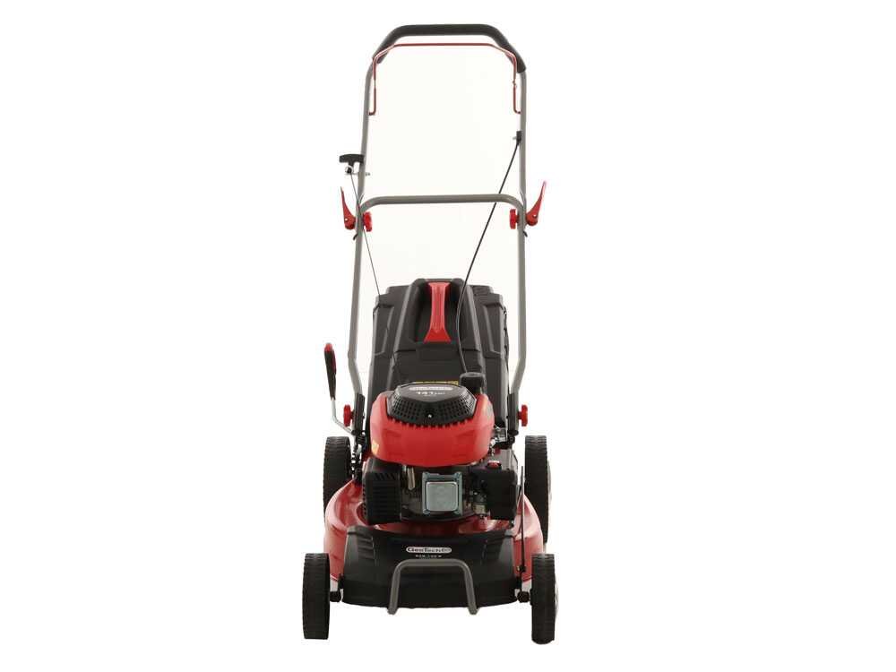 GeoTech Pro S46-140B Benzin-Rasenmäher – 46 cm Schnittbreite – zum Schieben – mit Fangkorb – Ansicht 2