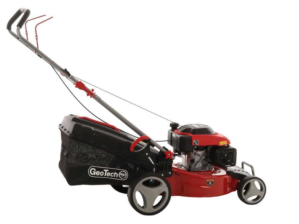 GeoTech Pro S46-140B Benzin-Rasenmäher – 46 cm Schnittbreite – zum Schieben – mit Fangkorb – Ansicht 5