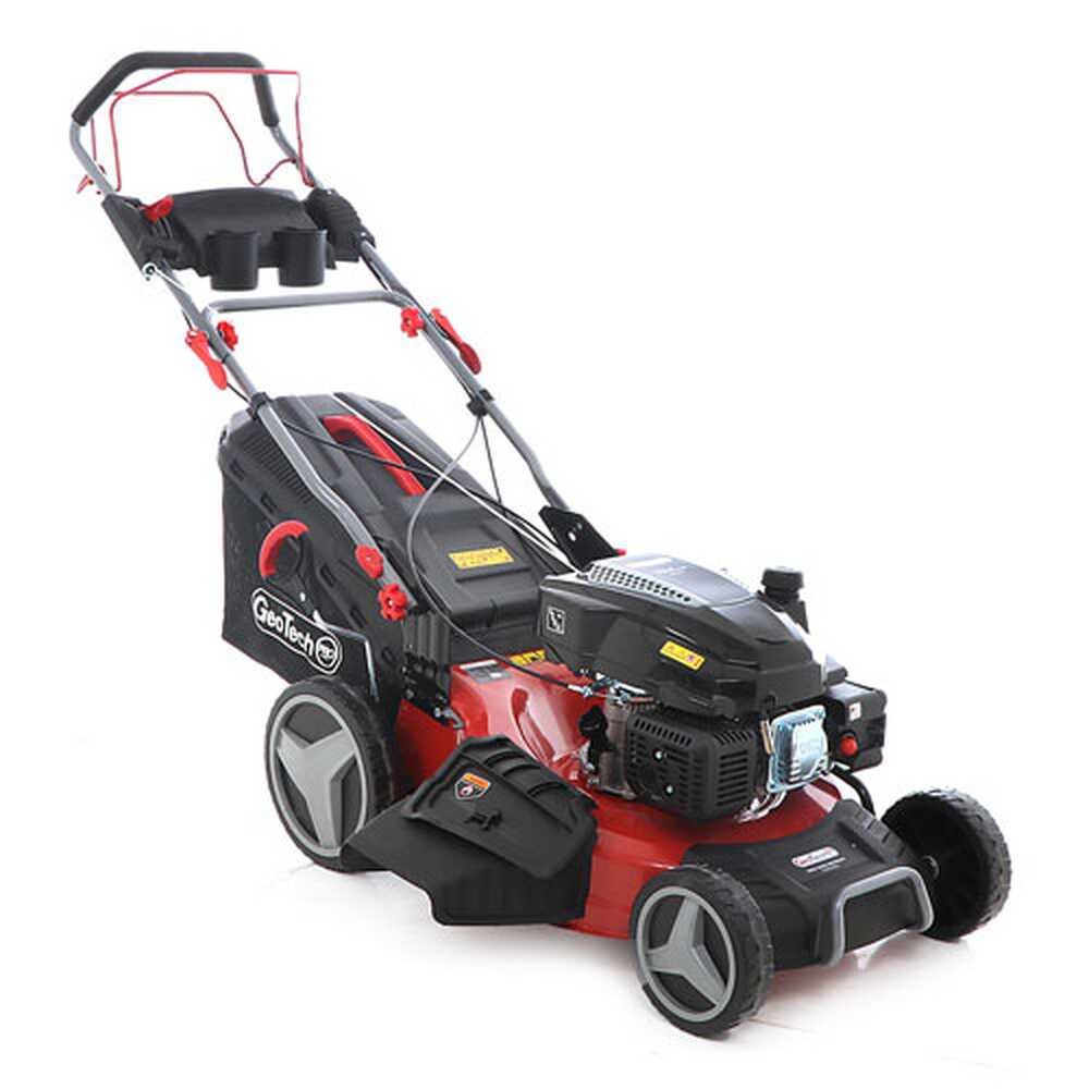 GeoTech Pro S53-225 BMSGW Benzin-Rasenmäher – 53 cm Schnittbreite – Heckantrieb – mit Fangkorb – Ansicht 1