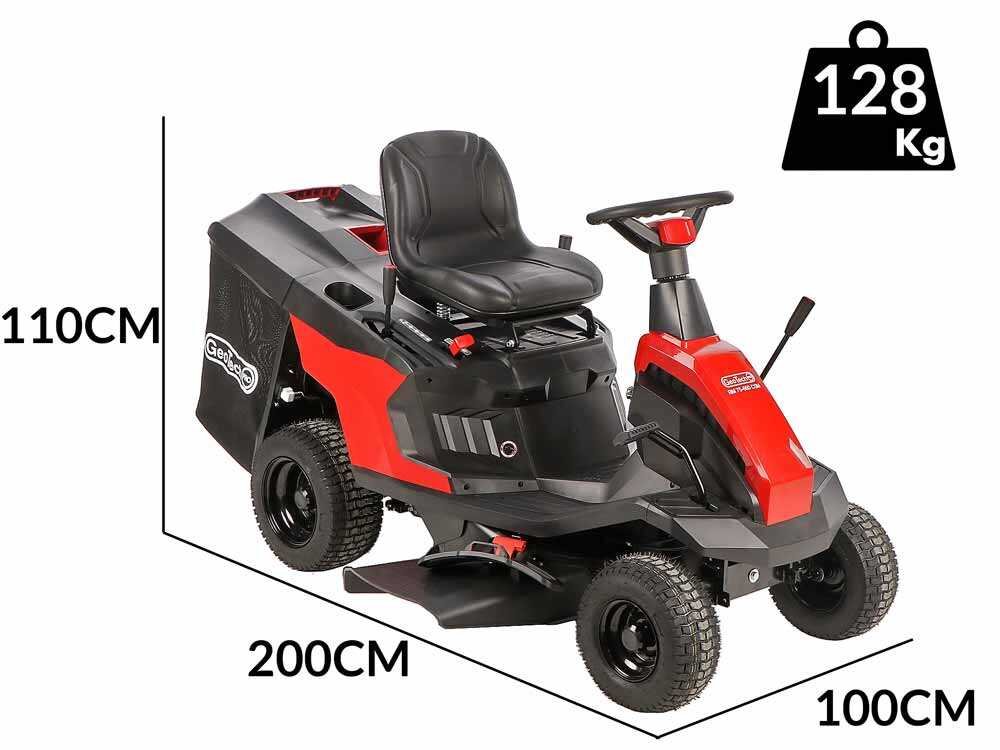 GeoTech Pro RM 75-660 CSM Mini-Rider – 66 cm Schnittbreite – Mechanisch – Fangkorb 150 l – Ansicht 2