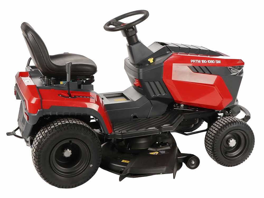 GeoTech Pro PRTM 180-1080 SM Rasentraktor – 108 cm Schnittbreite – Mechanisch – mit Mulchfunktion – Ansicht 4