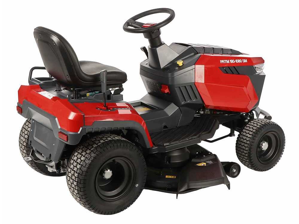 GeoTech Pro PRTM 180-1080 SM Rasentraktor – 108 cm Schnittbreite – Mechanisch – mit Mulchfunktion – Ansicht 5
