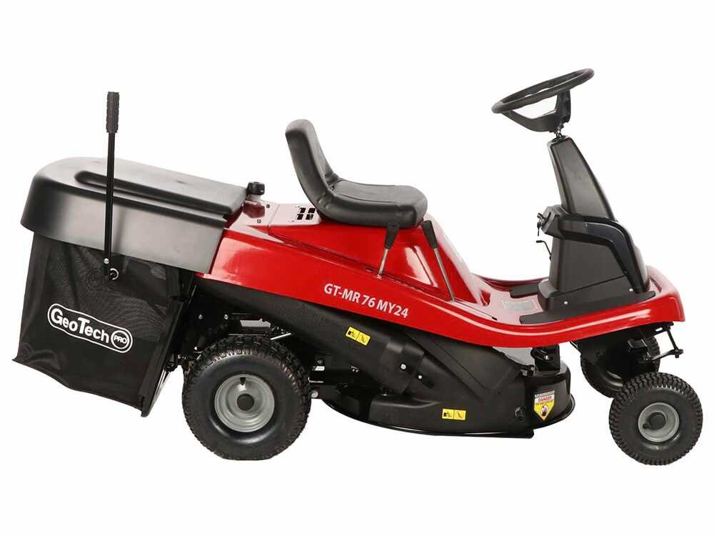 GeoTech Pro GT-MR 76 Rasentraktor – 76 cm Schnittbreite – Mechanisch – Fangkorb 170 l – Ansicht 3