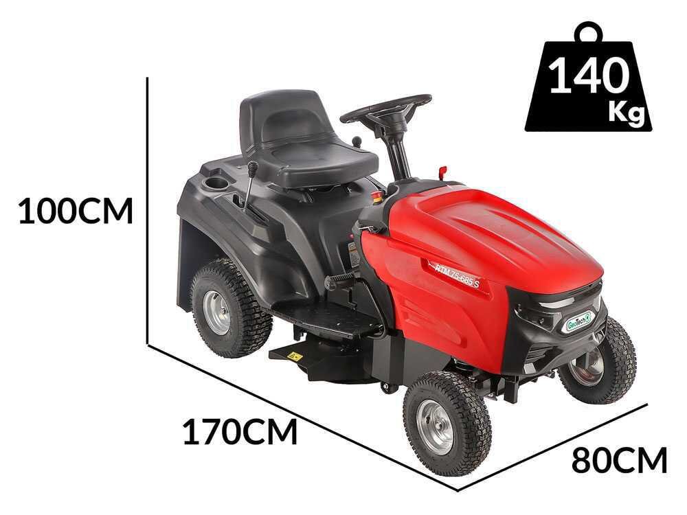 GeoTech RTM 75-685 S Rasentraktor – 68.5 cm Schnittbreite – Mechanisch – Ansicht 2
