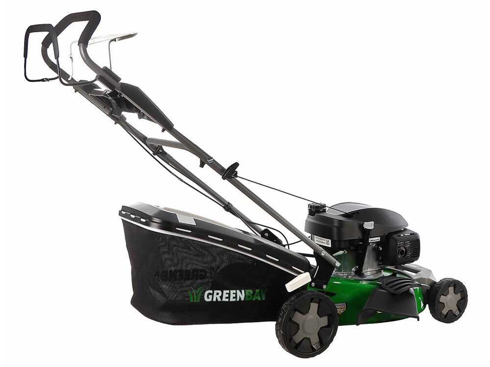 GreenBay GB-LM 51 H MY25 Benzin-Rasenmäher – 51 cm Schnittbreite – Heckantrieb – mit Fangkorb – Ansicht 5