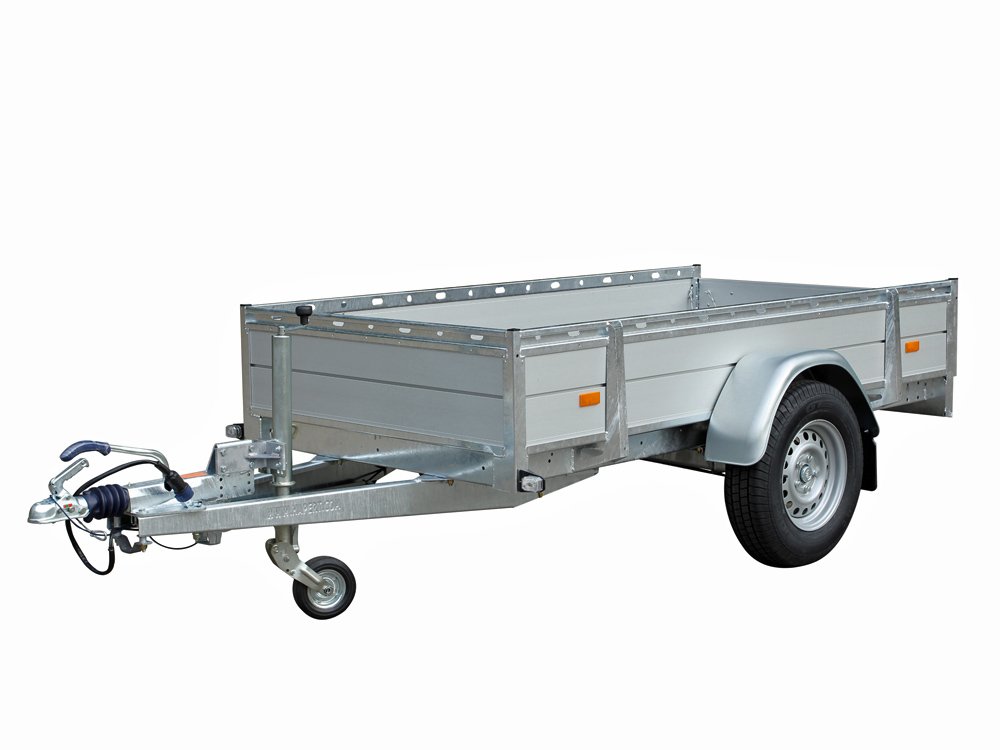 Hapert Kastenanhänger Azure L-1 - 1800 – Aluminium – Ladefläche 250 × 130 cm – 1800 kg – Einachser – Ansicht 1