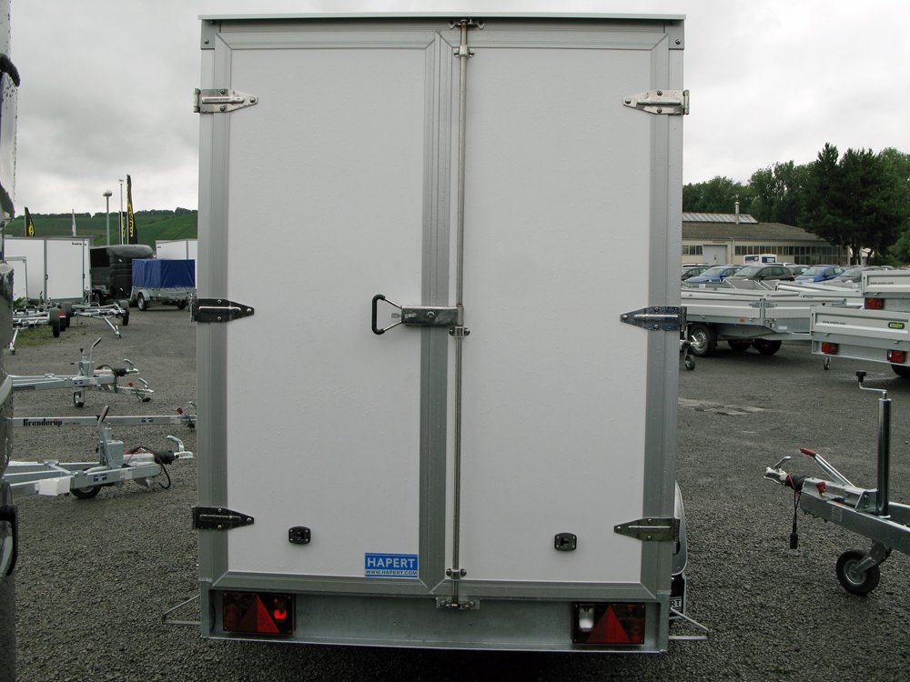 Hapert Kofferanhänger Sapphire L-2 - 2700 – Bereifung 185 R 14 C – Ladefläche 350 × 150 cm – 2700 kg – Tandemachser – Ansicht 3