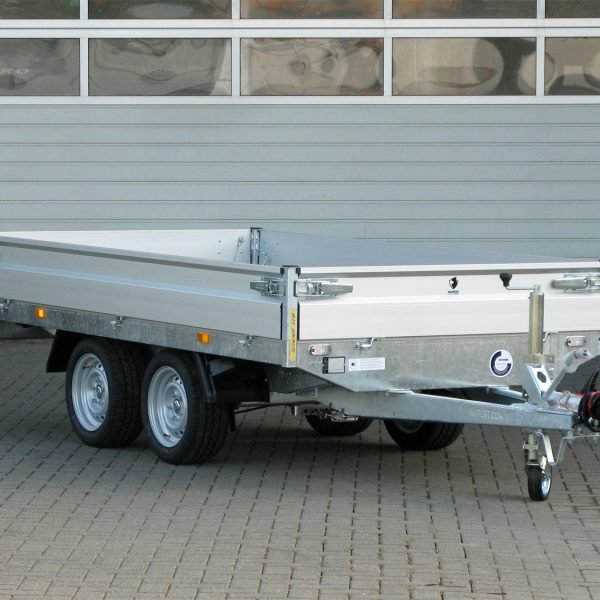 Hapert Pritschenhochlader Azure H-2 – 2000 – 3050 x 1600 – niedriges Fahrwerk – Ladefläche 305 × 160 cm – 2000 kg – Tandemachser – Ansicht 1