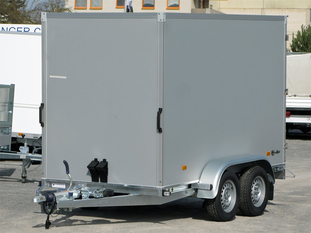 Hapert Verkaufsanhänger Sapphire L-2 - 2000 – mit Verkaufsklappe – Ladefläche 300 × 150 cm – 2000 kg – Tandemachser – Ansicht 2
