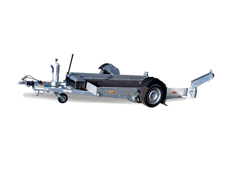 Humbaur Absenkanhänger HKT 132515 S 100 km/h – 100 km/h Ausführung – Ladefläche 250 × 156,5 cm – 1350 kg – Einachser – Ansicht 2