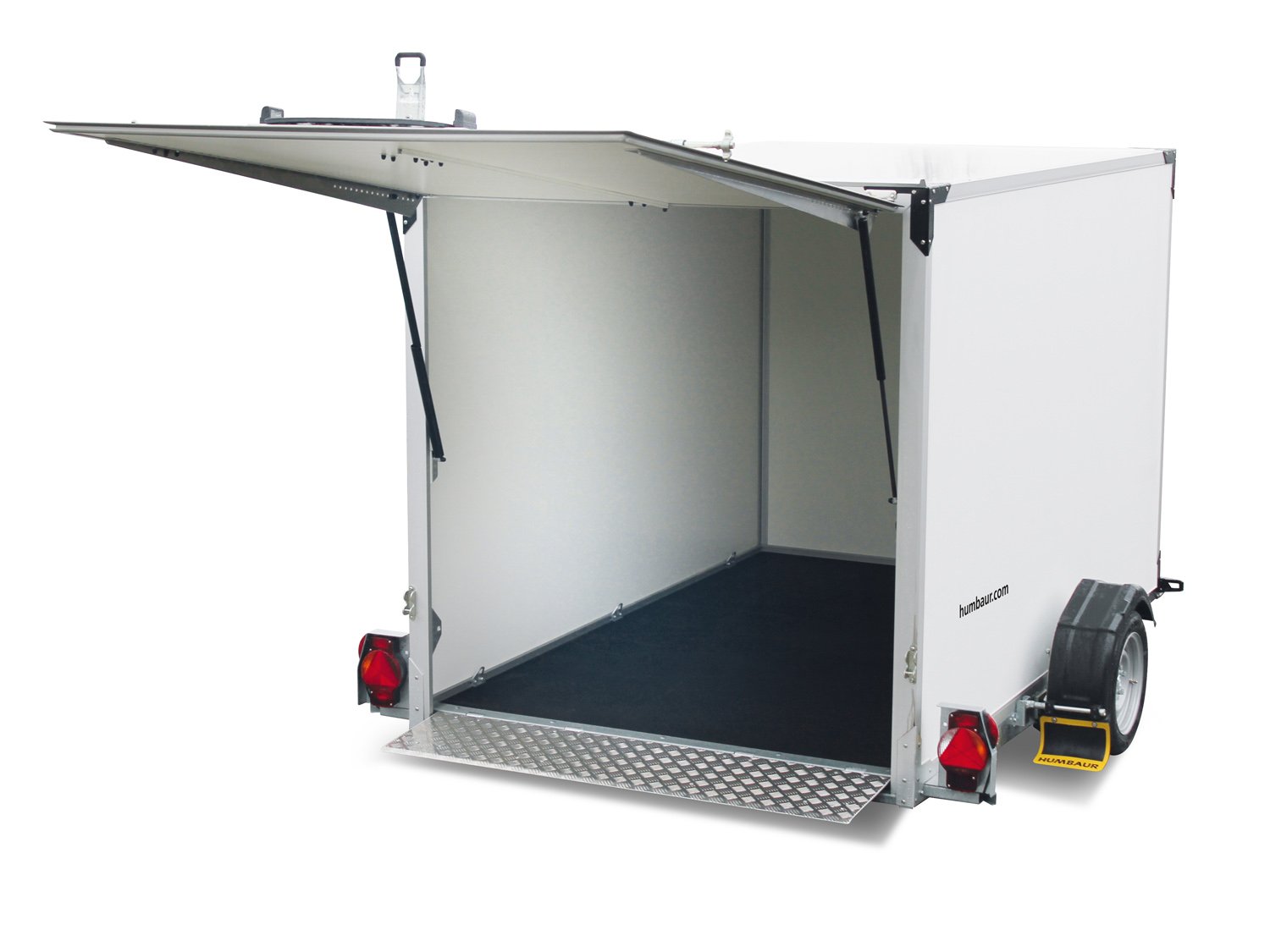 Humbaur Absenkanhänger HKT 182515-18P – Ladefläche 250 × 156,5 cm – 1800 kg – Einachser – Ansicht 2