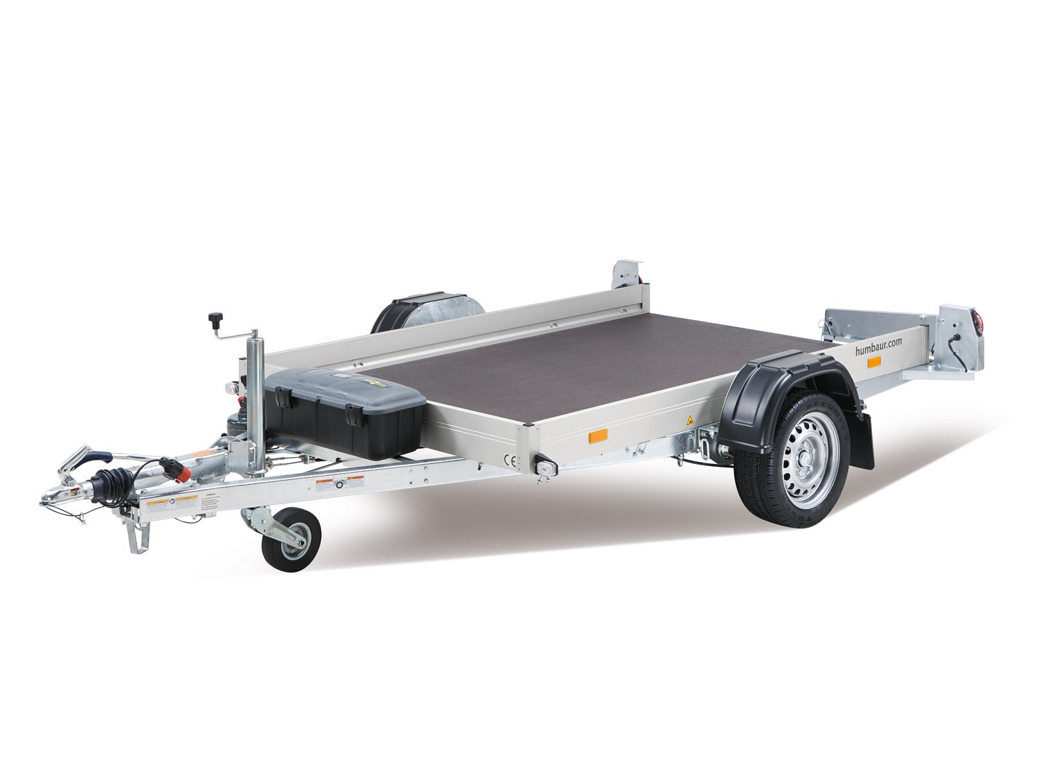 Humbaur Absenkanhänger HKT 182515 S – Ladefläche 250 × 156,5 cm – 1800 kg – Einachser – Ansicht 1